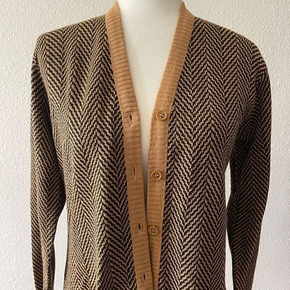 New Vintage 70s KORET OF CALIFORNIA wool sweater sz 38 - Picture 8 of 12